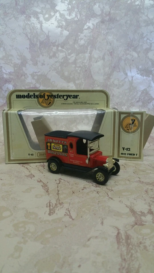 Matchbox Models of Yesteryear 1912 Ford Model T, Arnott's Biscuits issue 1 NEW - Image 2 of 4