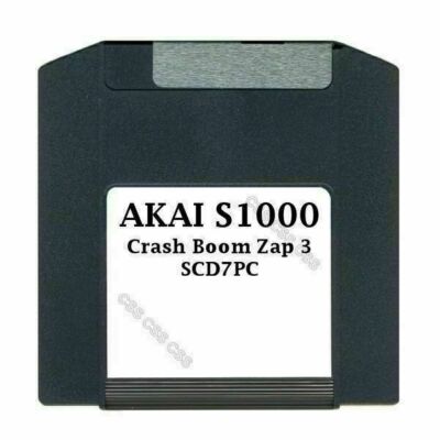 Akai S5000 / S6000 100MB Zip Disk Crash Boom Zap 3 SCD7PC