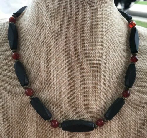 Bronze Agate Necklaces & Pendants for Men