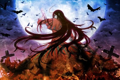 Anime hellsing CCG Gaming Mat Desk