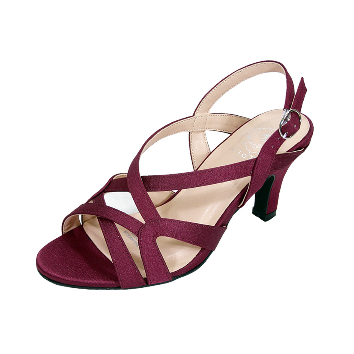 green emerald velvet dress Amazon.com | IDIFU Women's Dressy Strappy 2 Inch Low Kitten Heel Open Toe Sandals  Dress Shoes for Woman Lady in Bridal Dance Evening(Black Nubuck, 5) main image 1