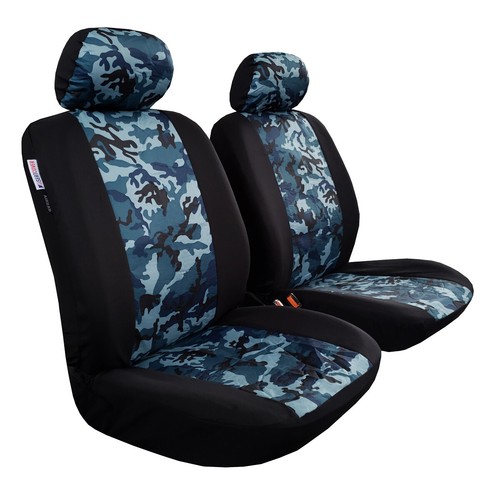 Camouflage Black Poly Cotton Seat Covers For Toyota TRD 2008