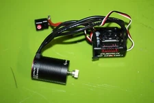 Quicrun motor and ESC 3652 400kv WP10bl120 RC cars/trucks 1/10