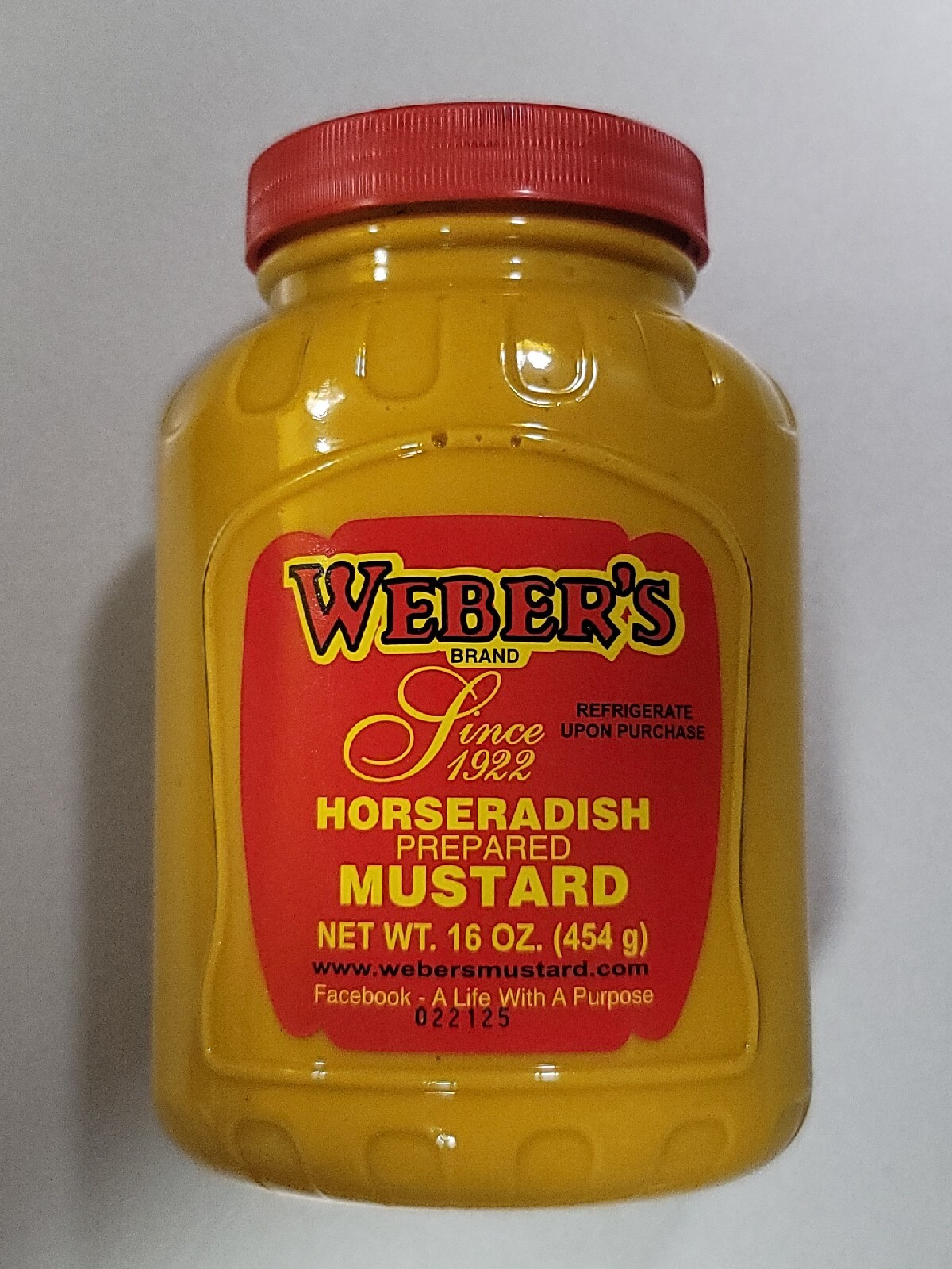 er's Horseradish Mustard 16 Oz Buffalo’s Best Expires 02/21/2025