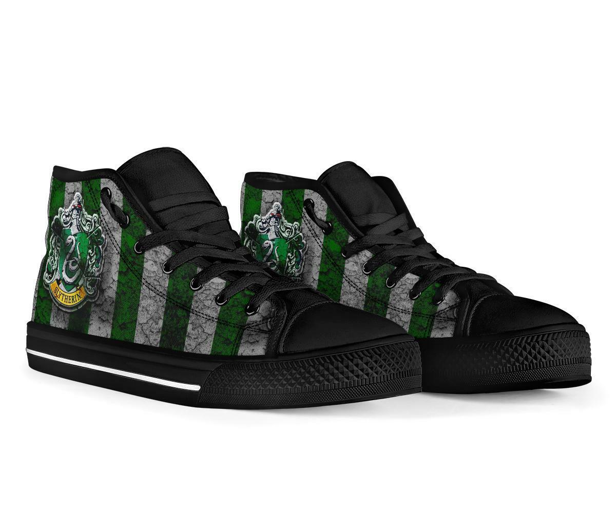 Harry Potter Slytherin High Top Shoes 