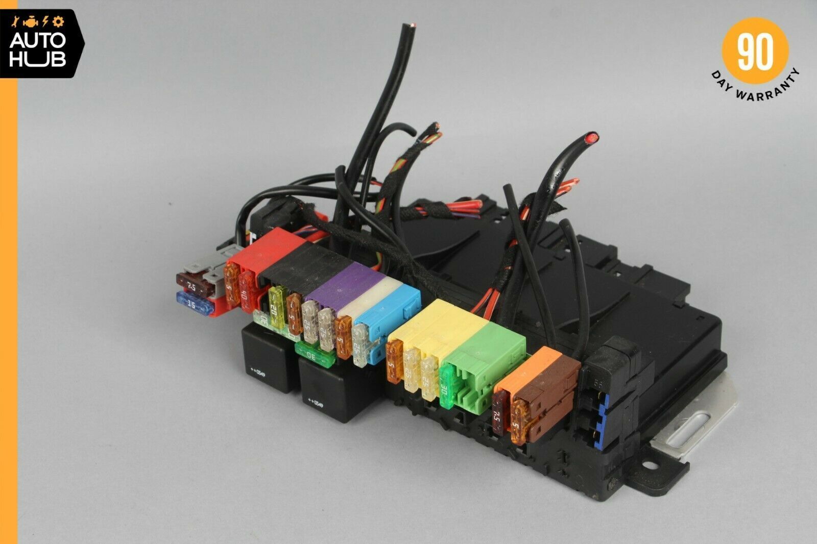 03-12 Mercedes R230 SL500 SL550 SL55 AMG Rear SAM Fuse Box Relay Module OEM