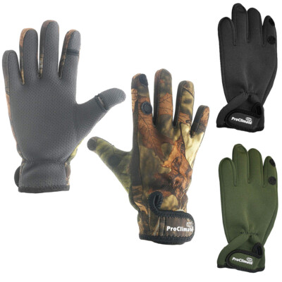 Proclimate Textured Grip Waterproof Neoprene Camo Hunting