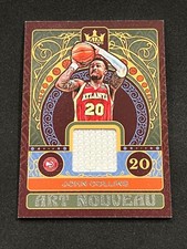 2022-23 Panini Court Kings Basketball John Collins Art Nouveau Game Used #AN-JCA