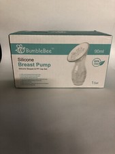 Bumblebee Manual Breast Pump 90ml Silicone Manual Breast Pump Breastfeeding Lid
