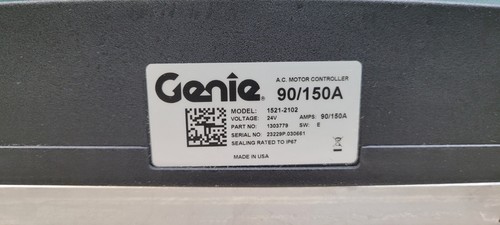 Genuine Genie 1521-2102 Motor ECU controller 303779GT 24V,90A /150A - Picture 6 of 10