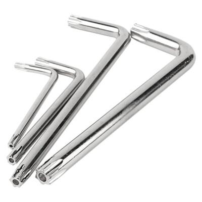 T6-T40 Pattern Double-ended Hexagon Torx Wrench Hole Screwdriver Nickeling