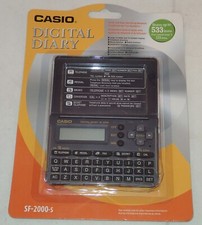CASIO DIGITAL DIARY SF-2000-S - NEW SEALED
