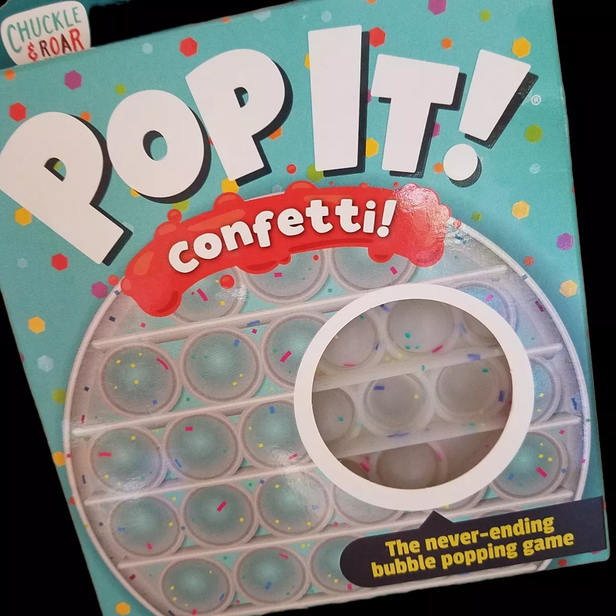 Chuckle & Roar Pop It! Fidget And Sensory Game - Confetti : Target