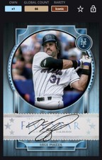 Topps MLB Bunt DIGITAL 22 Five Star Platinum Base Signature Mike Piazza ICONIC