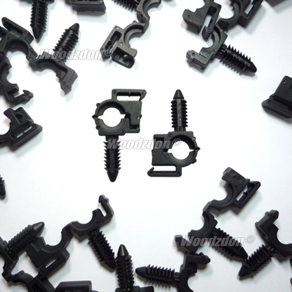 50x Wire Loom Routing Clip Conduit Size 1/4" I.D. Wiring Harness for GM 12040984 Foto 2 de 4