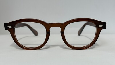 New Moscot Lemtosh Brown Eyeglasses 44-24-140 | eBay