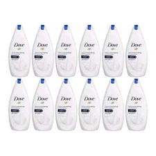 Dove Body Wash Deeply Nourishing 16.9 Fl oz/500 ml-FREE SHIPPING-PACK OF 12