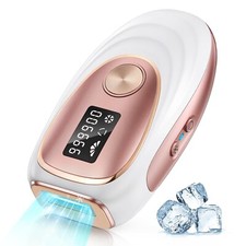 LYSMOSKI Laser Hair Removal IPL Hair Removal with Ice-Cooling System Rose Gold