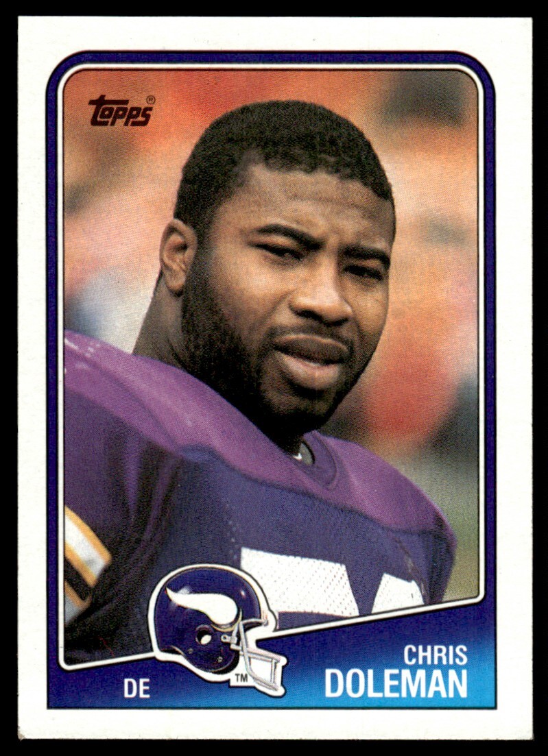 CHRIS DOLEMAN 1988 TOPPS RC #157