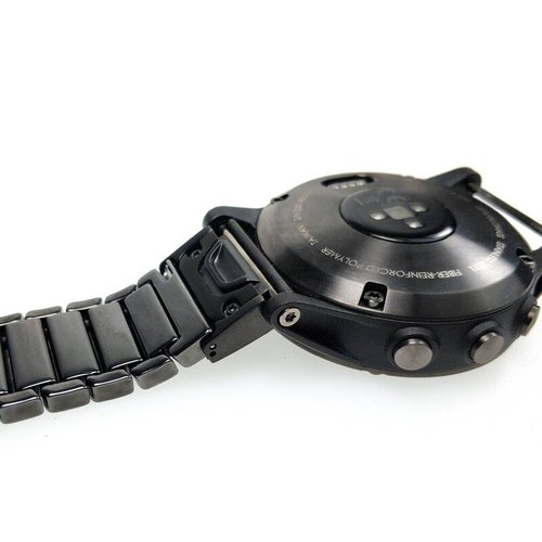 Schnellpassform Keramik Schmetterling Schnalle Uhrenband Armband für Garmin Fenix 5/Fenix 5X - Bild 6 von 13