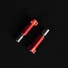 2X OTARI PIONEER Universal Trident Screw Red Sleeves Screw Diameter 3.0mm