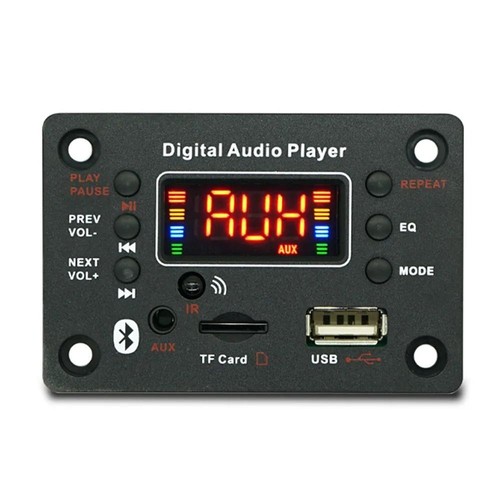 Bluetooth 5.0 Modulo autoradio USB TF FM Scheda amplificatore audio Auto - Imagen 5 de 7