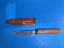 Suncraft 428 Stainless Steel Kengata Japanese Kitchen Paring Knife