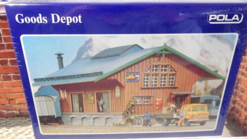 Vintage Pola HO Scale Trackside Freight Depot #11659 New in Sealed Box - Picture 5 of 5