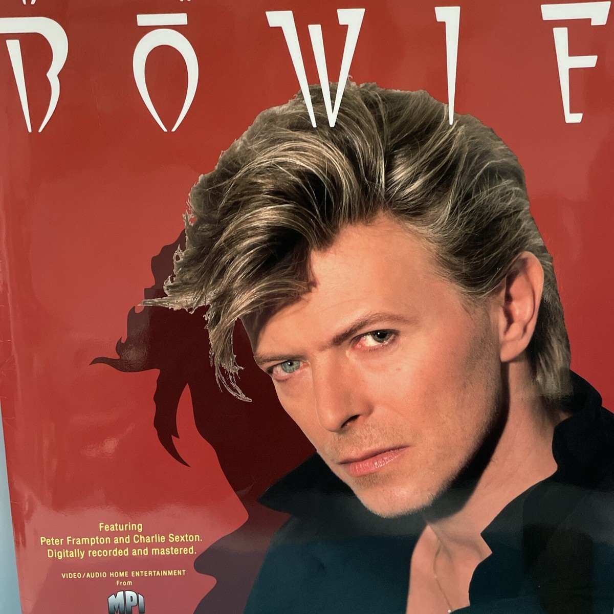 1988 DAVID BOWIE GLASS SPIDER PROMO FOR MPI HOME VIDEO LARGE 12