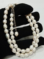 Stunning Freshwater Pearl Beaded Necklace, Handmade Jewelry, Bridesmaids Gift