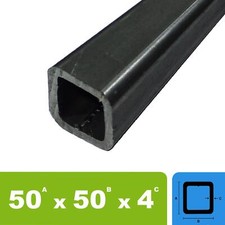 (23,00&euro;/m) Stahlrohr 50x50x4 Vierkantrohr Quadratrohr Profilrohr bis 1000mm