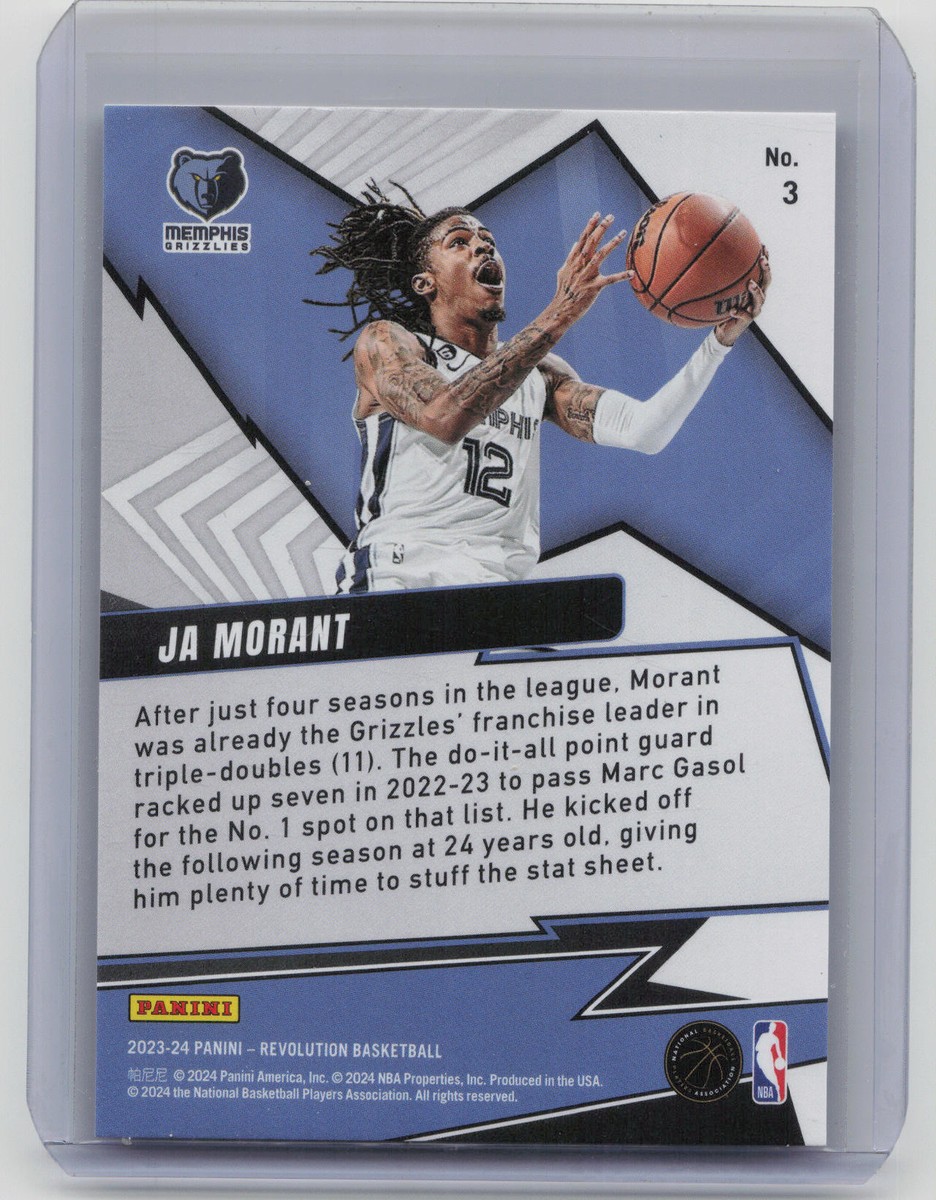 2023-24 Panini Revolution #3 Ja Morant Shock Wave | eBay