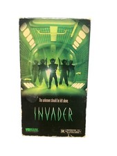Invader VHS, 1992 Horror, Aliens, Military VIDMARK RATED R