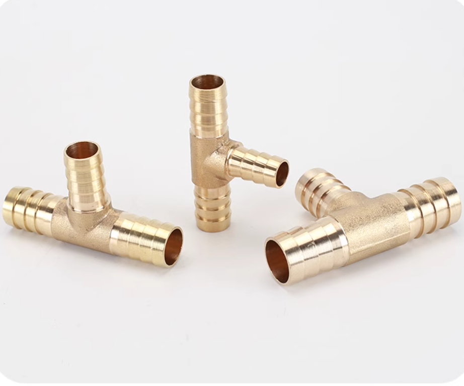 Produktbild von Messing Schlauchverbinder – Gerade, T-, Y- Oder Kreuz-Stück Wählbar, 4–25 Mm Durchmesser