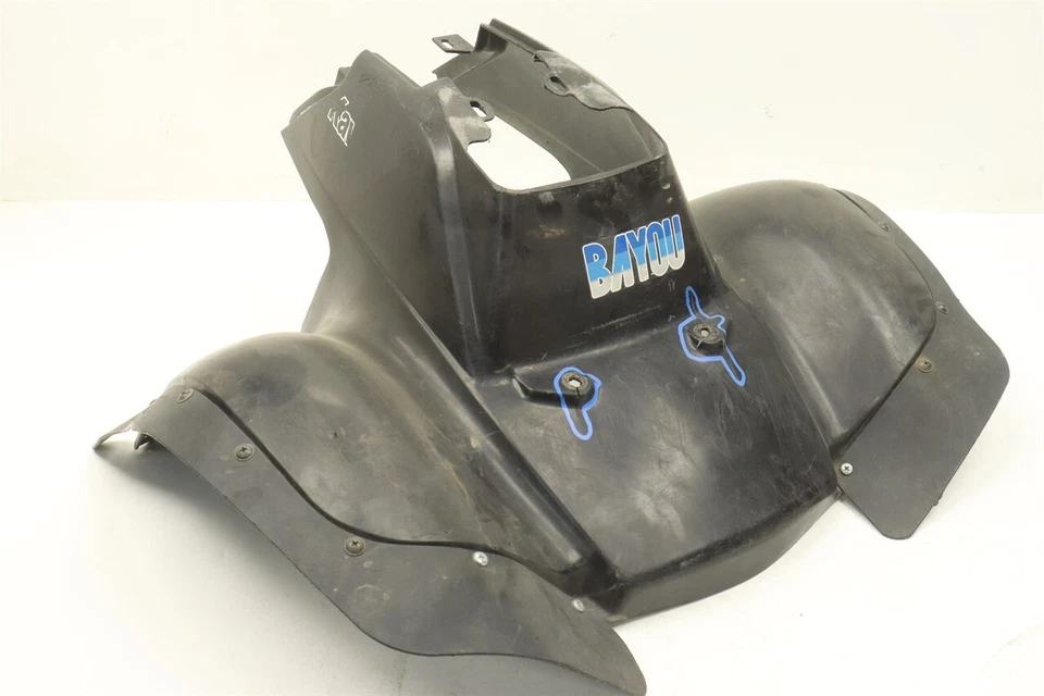 Kawasaki Bayou 185 85 Ebony Fender Set Front Rear 38050 Foto 3 de 4