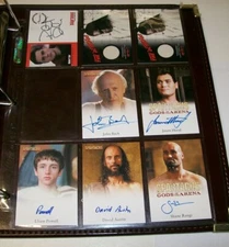 AUTOGRAPH CARD: Spartacus Gods of the Arena Shane Rangi as Dagan