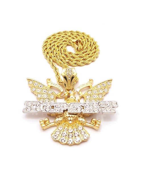 DIPSET PENDANT WITH 4mm 24" ROPE CHAIN eBay