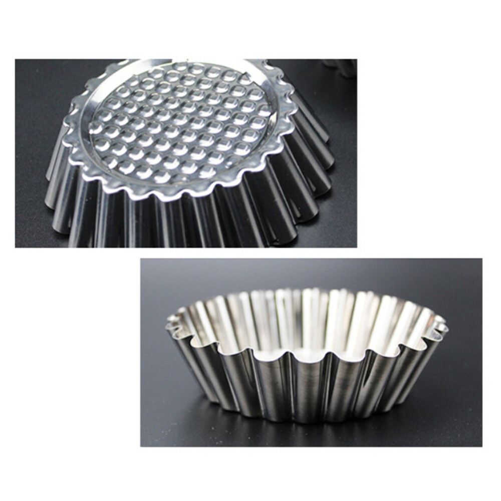 12 pcs tart baking cup mold Egg Tart Cups Tartlet Molds eBay