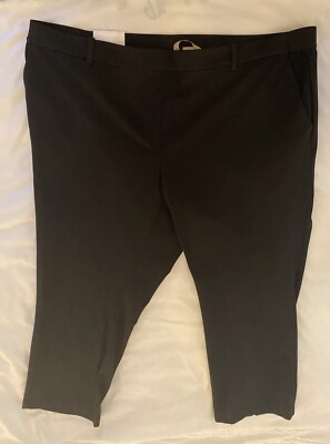 NWT H&M Black Elastic Waist Pants Size 3XL