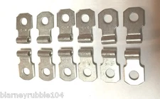 Harley 9901 #8 Eyelet Flag Terminals 14-16 Ga. Late Style Panhead XL Qty. 12