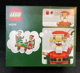  LEGO 40206 2017 Christmas Santa Claus New Factory Sealed Retired HTF