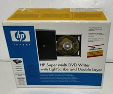 HP dvd840e Super Multi DVD Writer and LightScribe and Double Layer, New in Box!
