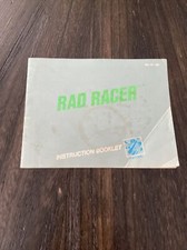 Nintendo NES Manual Only Rad Racer C