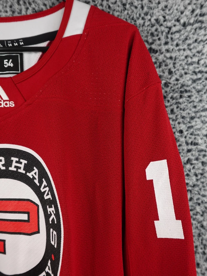 Хоккейная футболка Portland Winterhawks красная Adidas размер 54 Toyota No17 сезон 2018 - Изображение 3 из 4