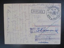 (X1285) Feldpost aus CAMBERG (Nassau) 1943 - zur&uuml;ck, nicht 3/87