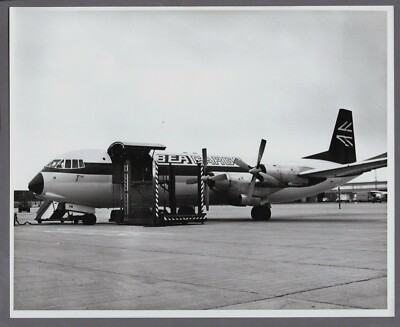 BEA BRITISH EUROPEAN AIRWAYS VICKERS VANGUARD CARGO ORIGINAL VINTAGE PHOTO 3