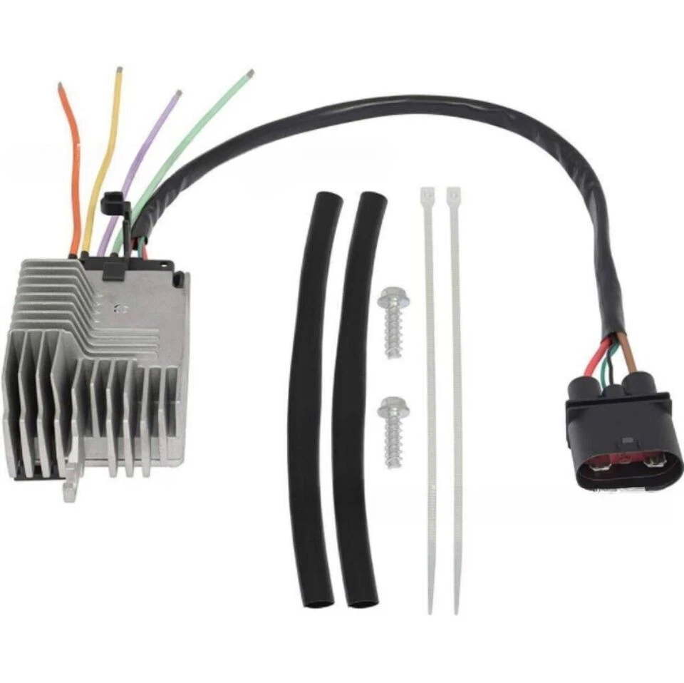 For Radiator Control Fan Module Audi A6 2006-2011 A6 Quattro 2005-2011 3.0L 3.2L — 第 3/4 张图片