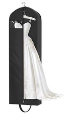 72" Wedding Dress Garment Bag for Travel with 4" Lining fabric 72 inch