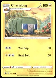 Charjabug 100/264 Fusion Strike Uncommon
