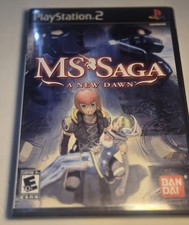 MS Saga: A New Dawn (Sony PlayStation 2, 2006) No Manual.